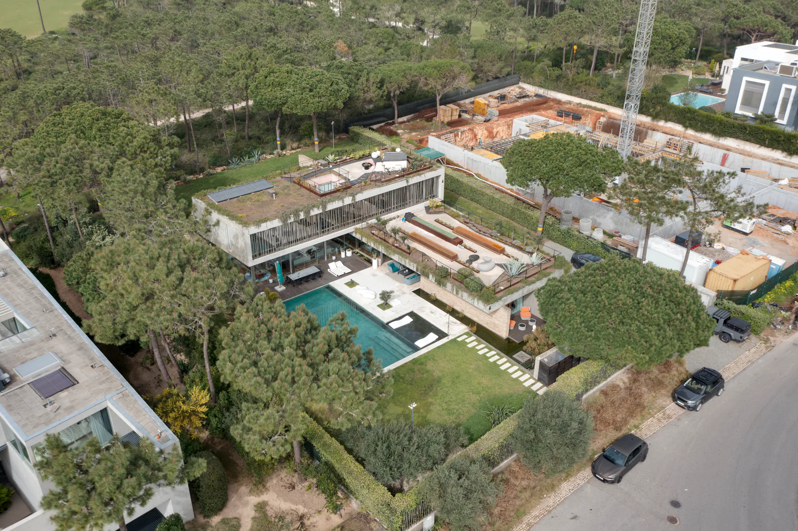 Aerial view of Quinta da Marinha