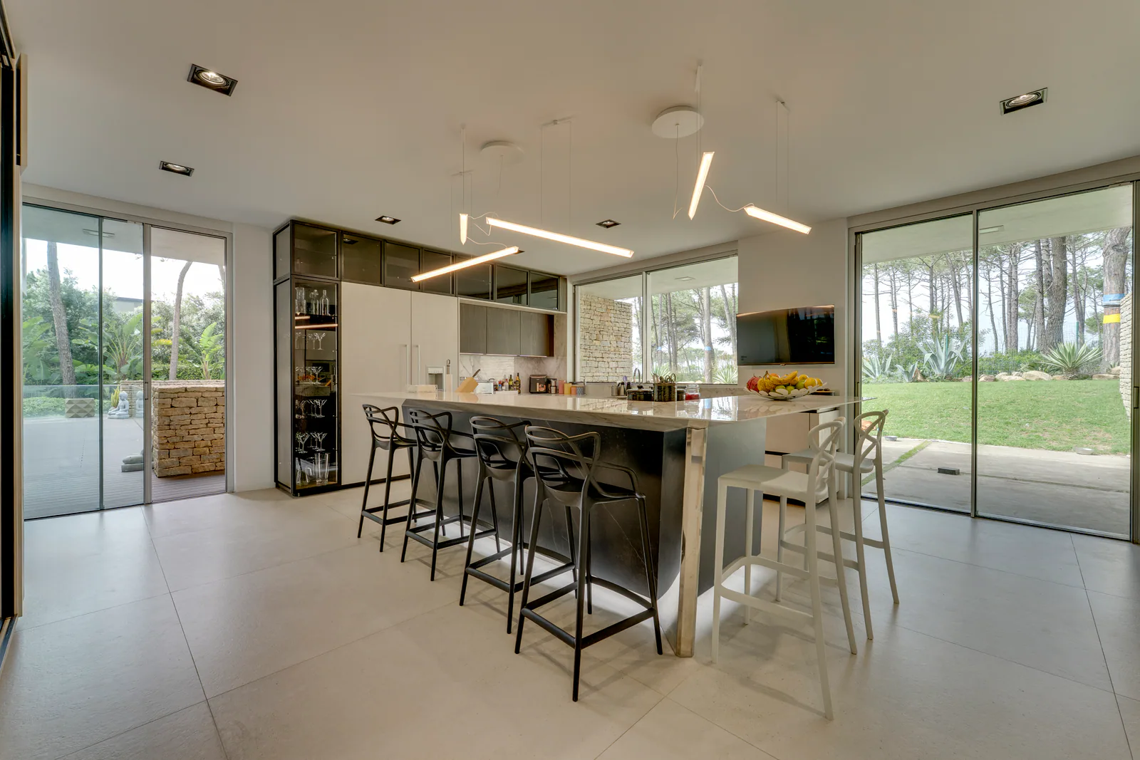 Detalhe da cozinha da Acqua Living